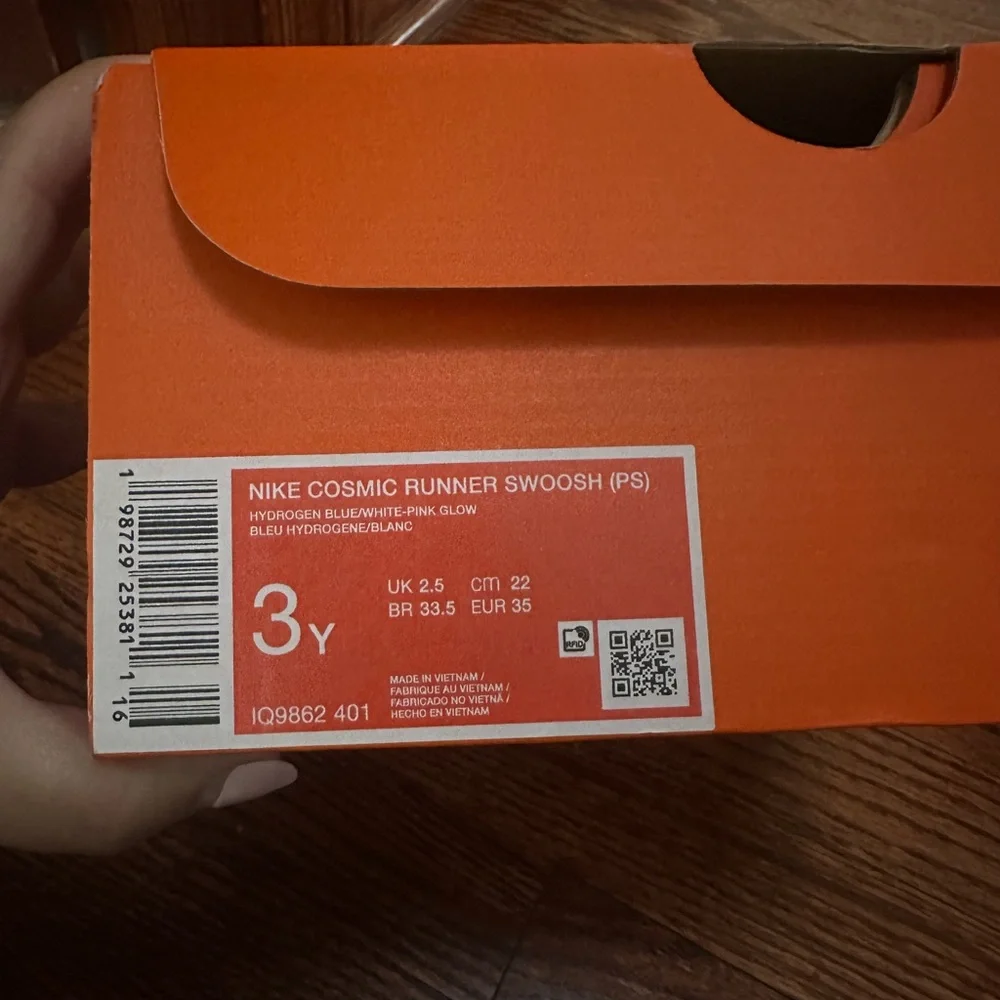 Nike Cosmic Runner Swoosh (PS) – Brand New in Box 👟💗
